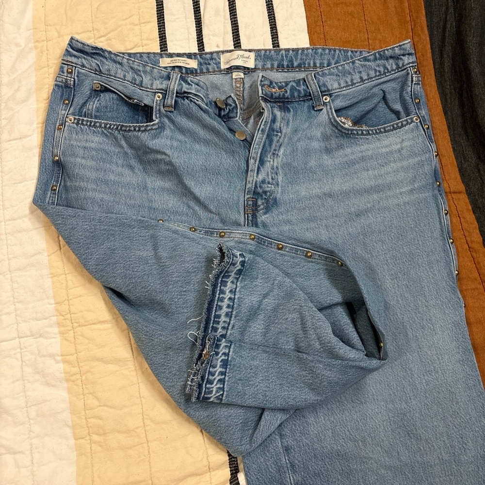 Universal Thread Light Blue Straight Jeans - image 1